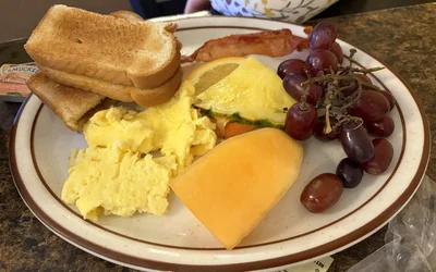 Weekend brunch dishes at Brigs Restaurants near Raleigh